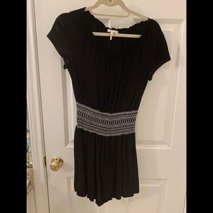Maje black & white dress size 2